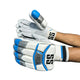 SS Hitech White Batting Gloves