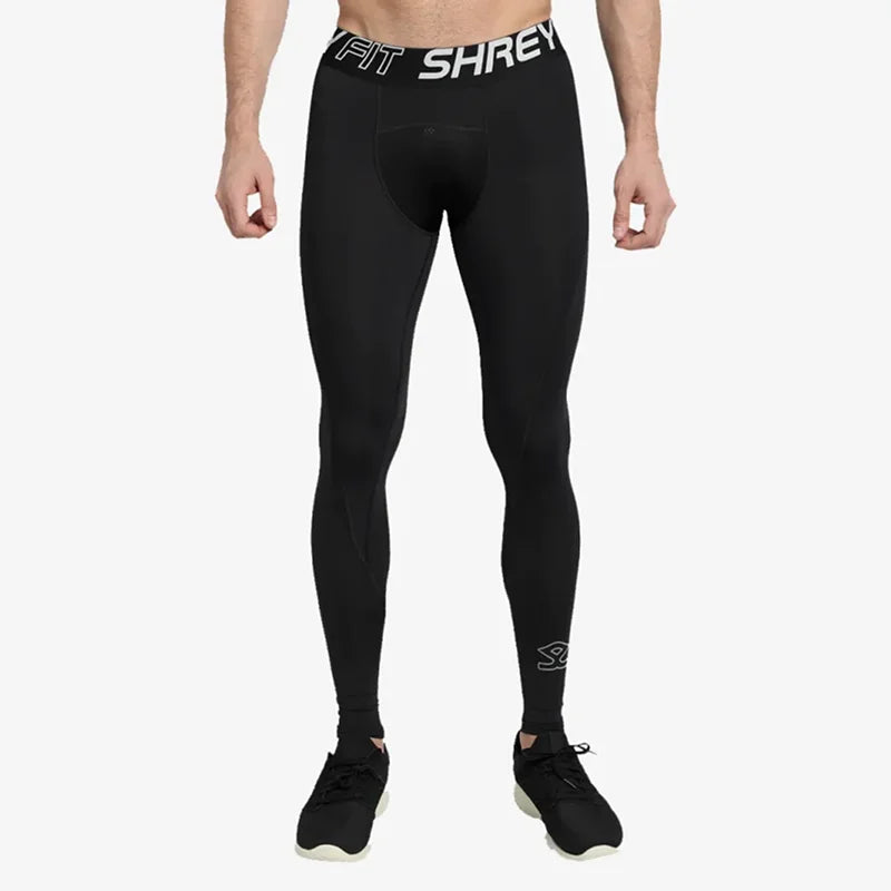 Shrey Compression Bottom Long Black