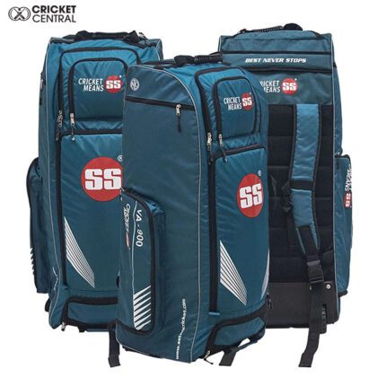 Dark blue Wheelie Duffle Kit bag from SS
