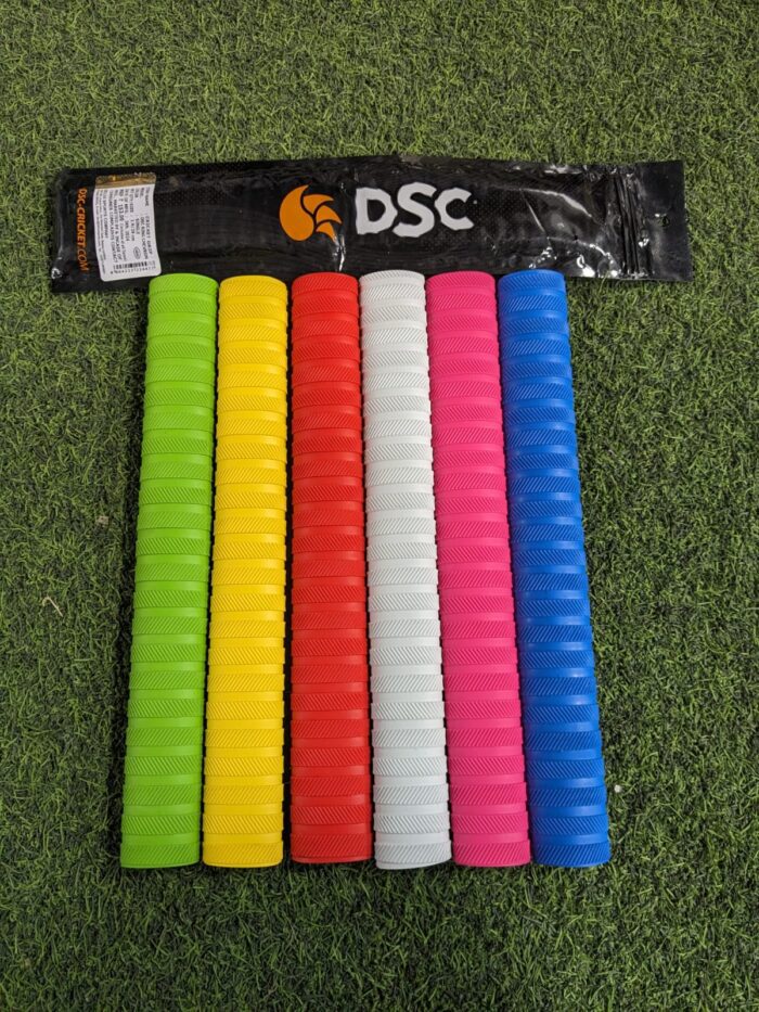 Coloured Chevron Grips for Cricket Bat from DSC