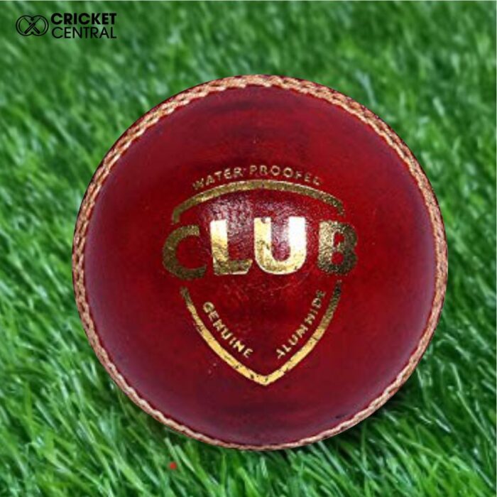 Premium Leather SG Club Red Cricket Ball