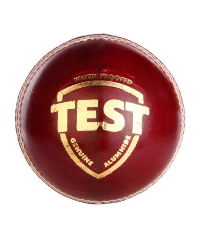 SG Test Red Cricket Ball made from premium leather